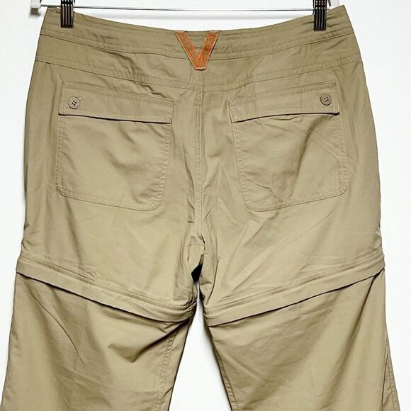 New The North Face Horizon 2 Convertible Hiking Pant Dune Beige Womens Sz 10 - Picture 5 of 7